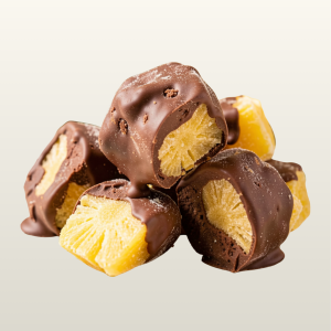 Freeze Dried Chocolate Covered Pineapple